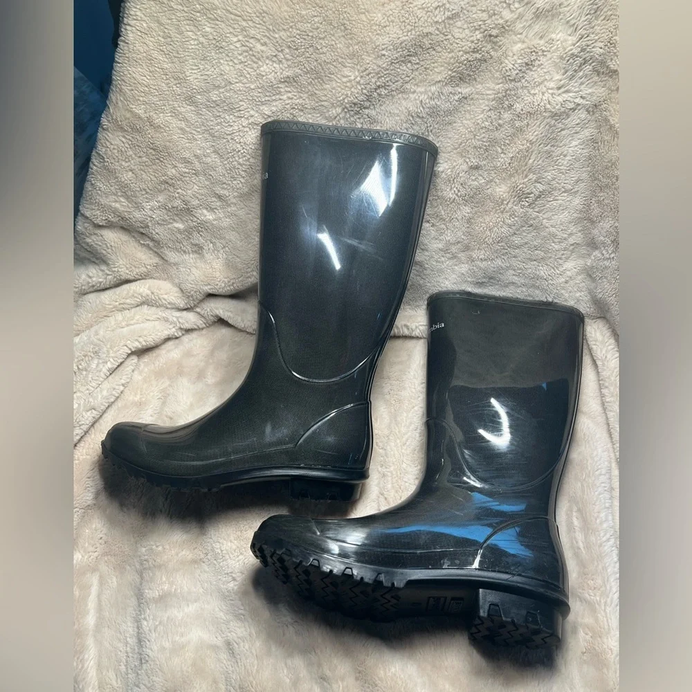 Columbia womens rain boots size 7 - Picture 2 of 4
